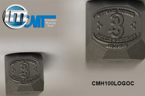 1" Custom logo stamp 