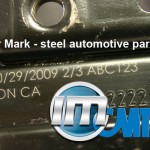 Laser Mark of Automotive Seat Track