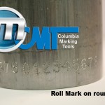 Dot Style Roll Mark on Exhaust Tube